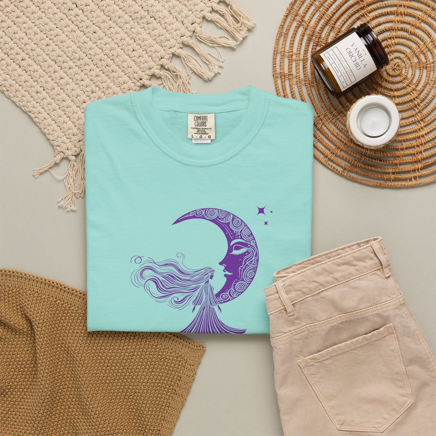 Comfort Colors She Walks With the Weight of Every Woman Silenced Tee