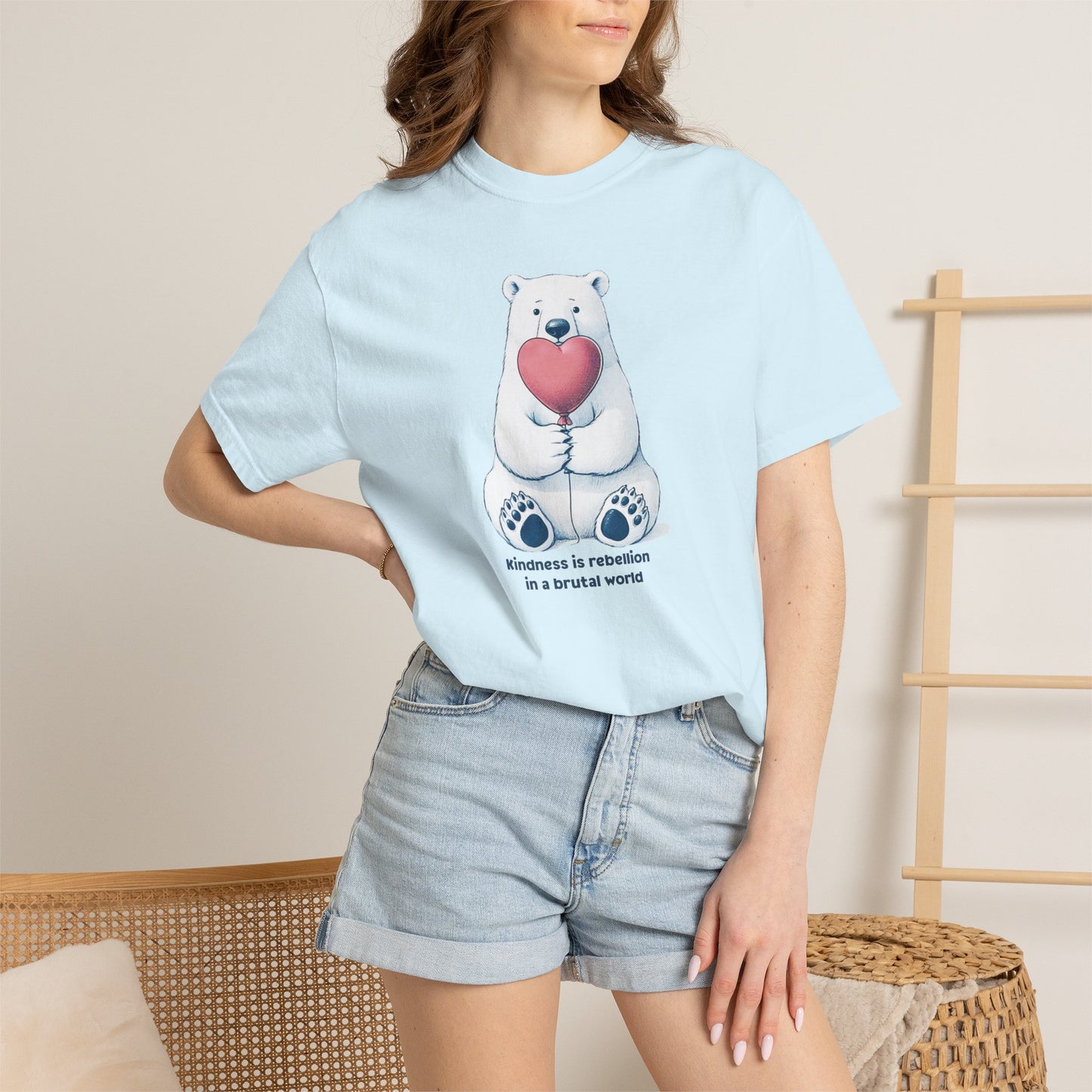 Comfort Colors Polar Bear Kindness Tee