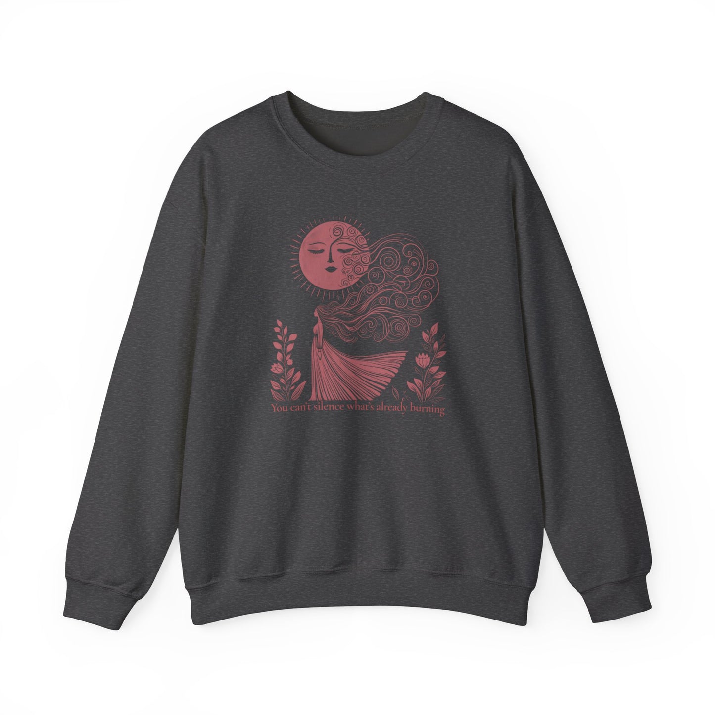 The Eternal Flame Celestial Art Sweatshirt | Mystic Den