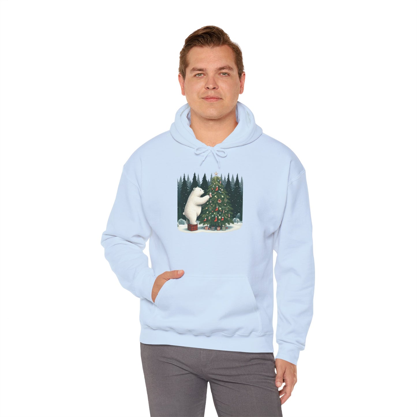Feeling Like Christmas Polar Bear Hoodie