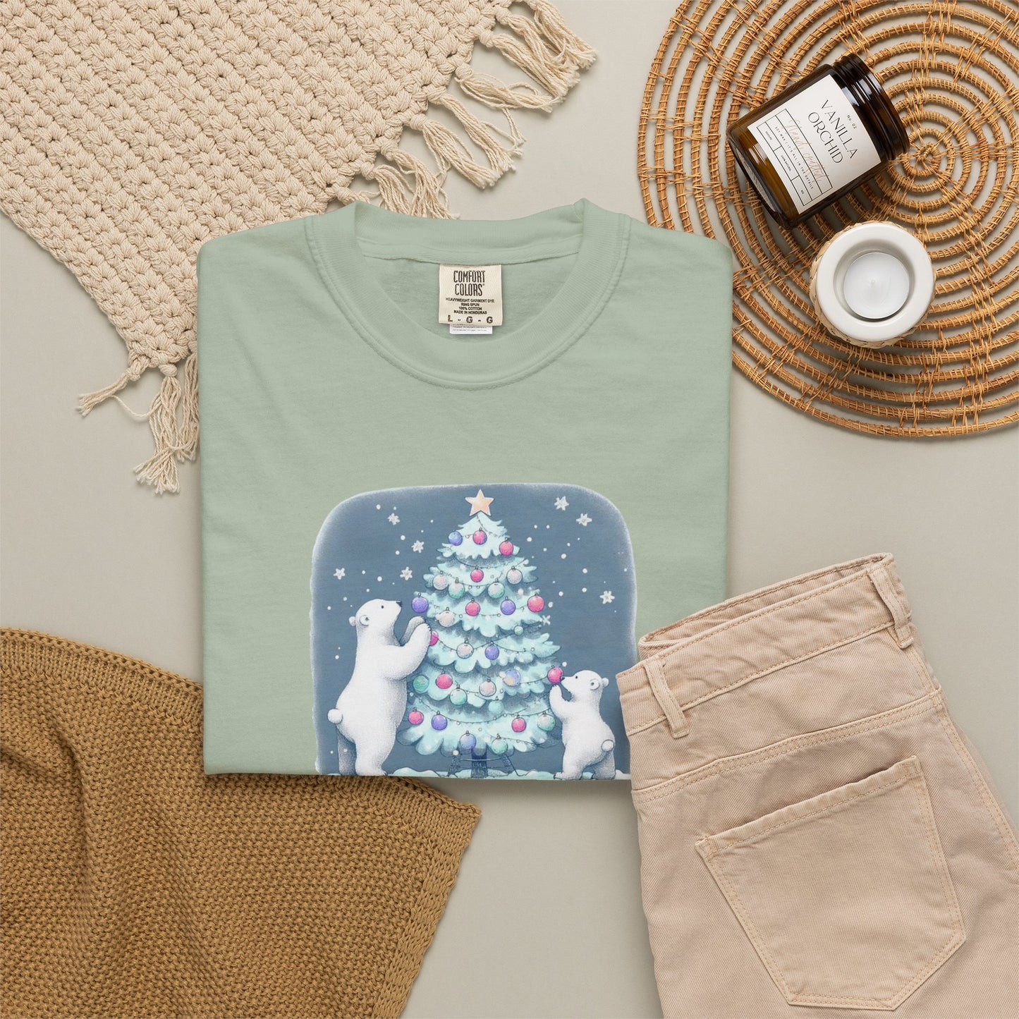 Love and Joy Polar Bear Tee