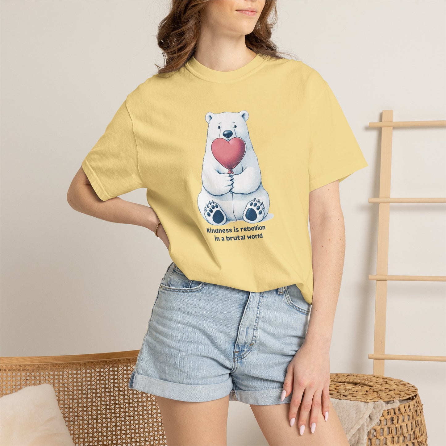 Comfort Colors Polar Bear Kindness Tee
