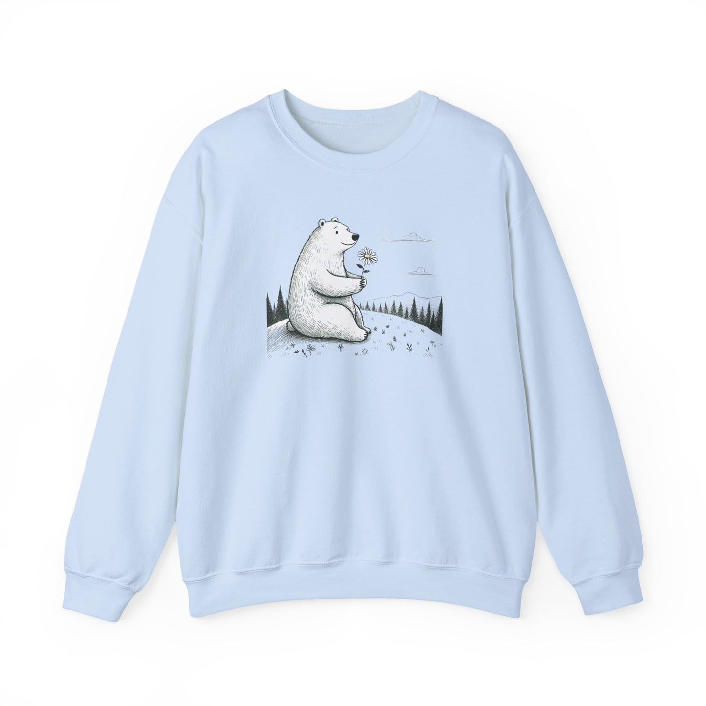Daisy Bear Sketch Sweatshirt | Polar Den Edition