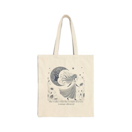 Silent Strength Double-Sided Heritage Tote | Mystic Den