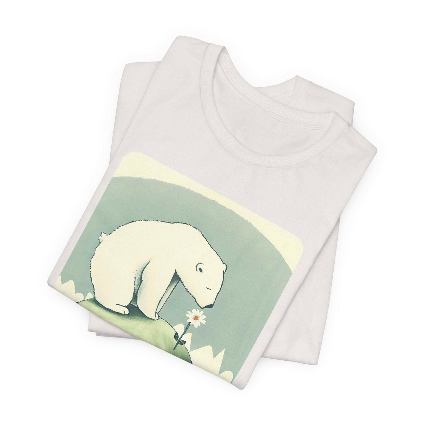 Polar Bear Daisy Tee - Stompy Paws