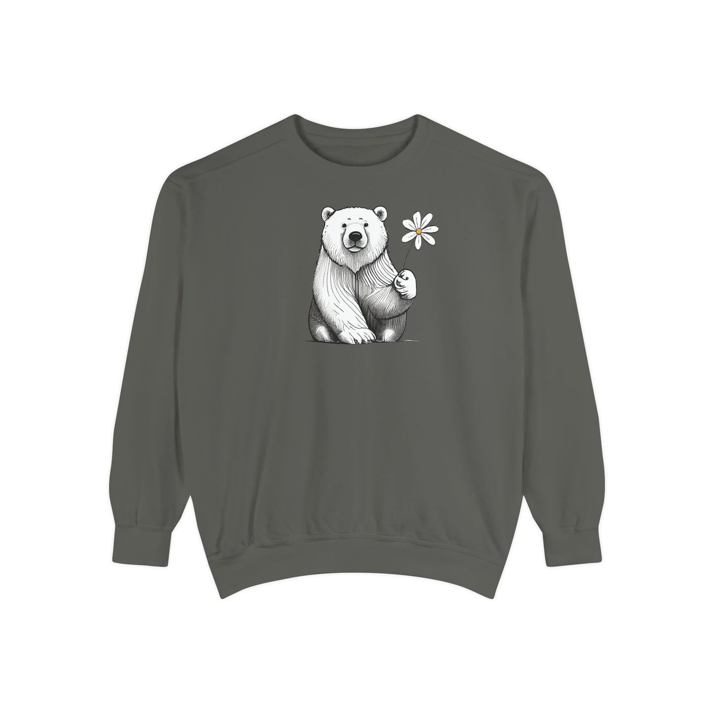 Wildflower Polar Bear Sweatshirt