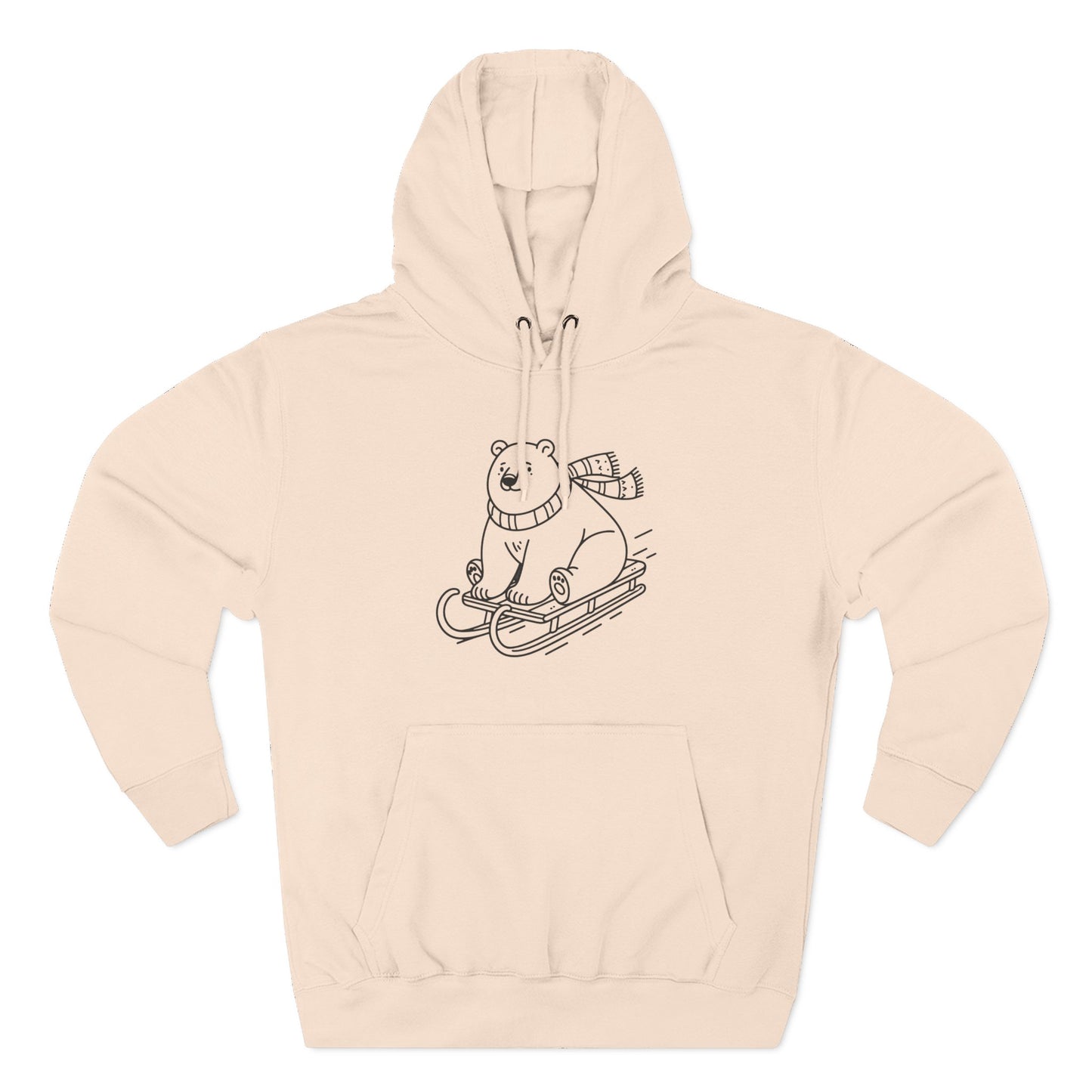 Polar Bear Sledding Hoodie