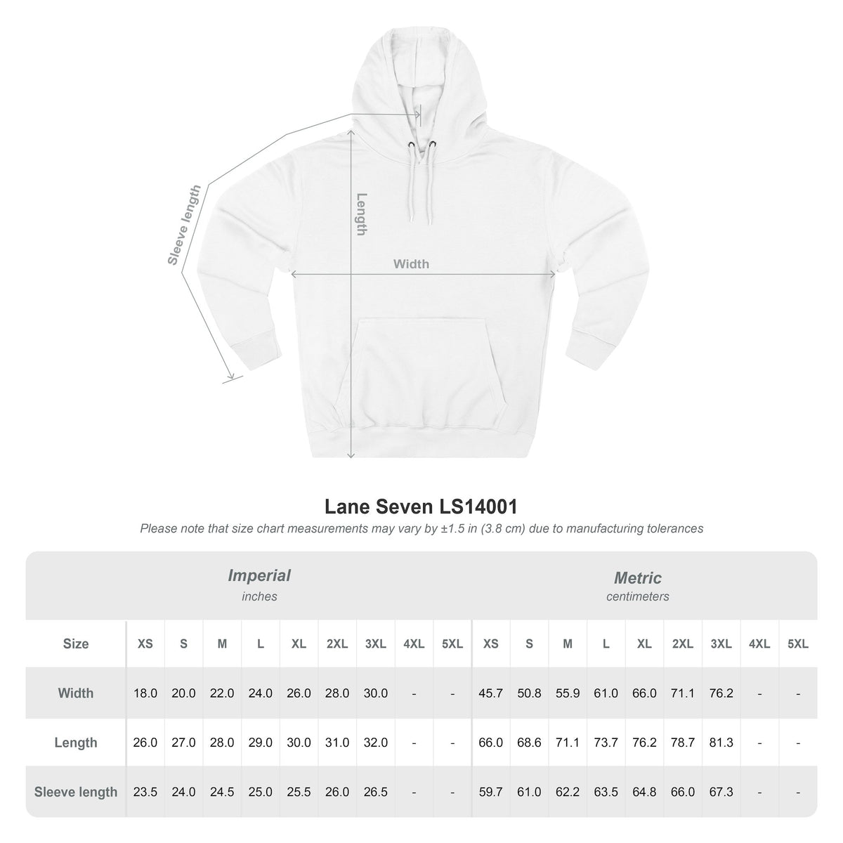 Woodland Polar Bear Hoodie