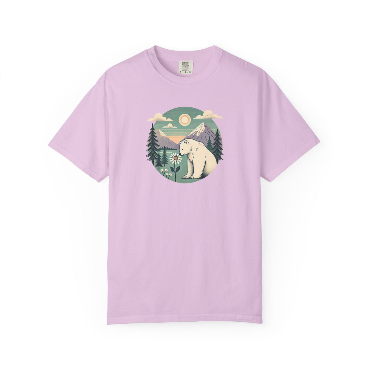 Polar Bear Mountain T-Shirt | Comfort Colors Tee
