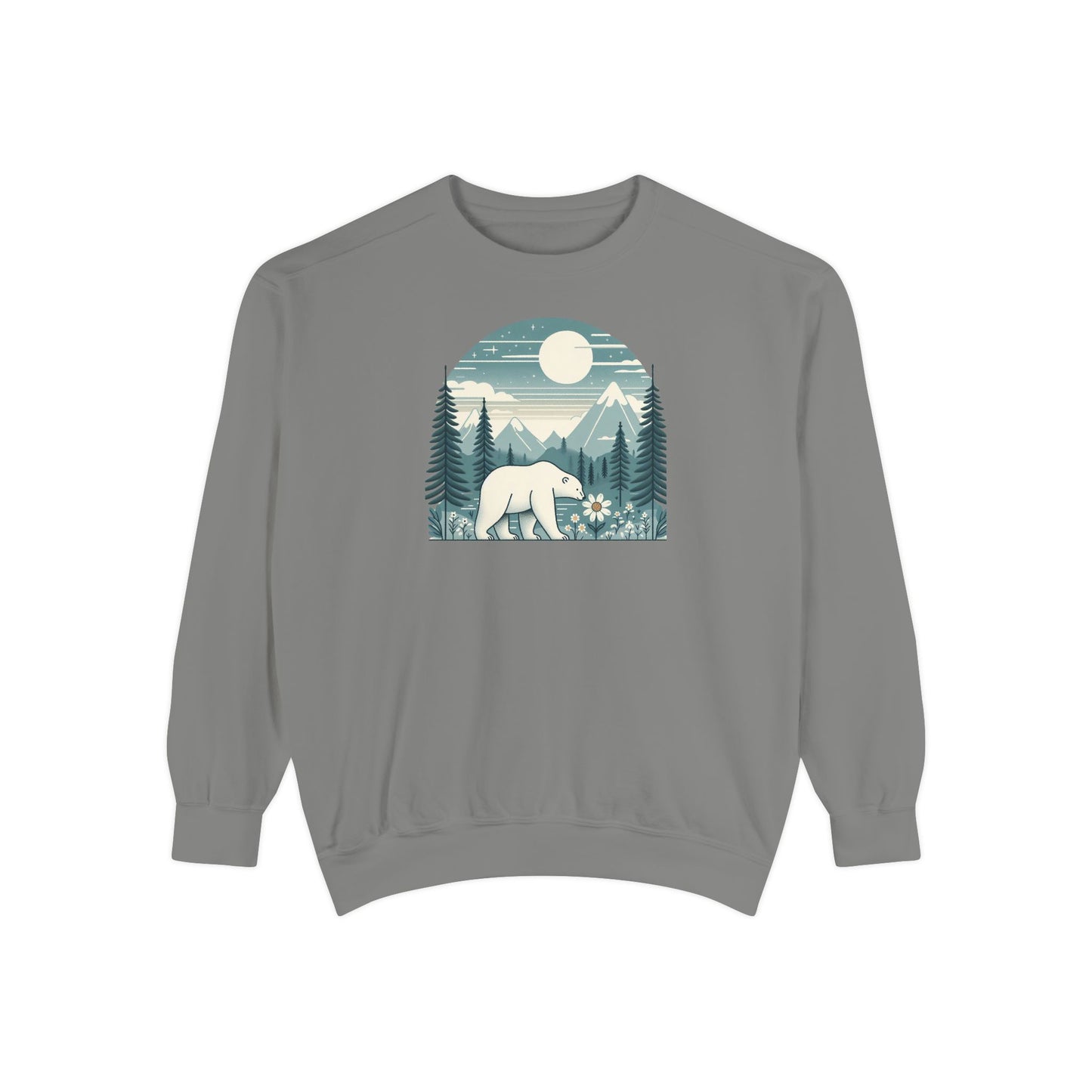 Solstice Polar Bear Comfort Colors Sweatshirt
