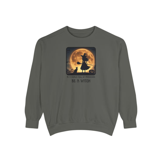 'Be a Witch' Premium Fleece Sweatshirt | Mystic Den Flagship