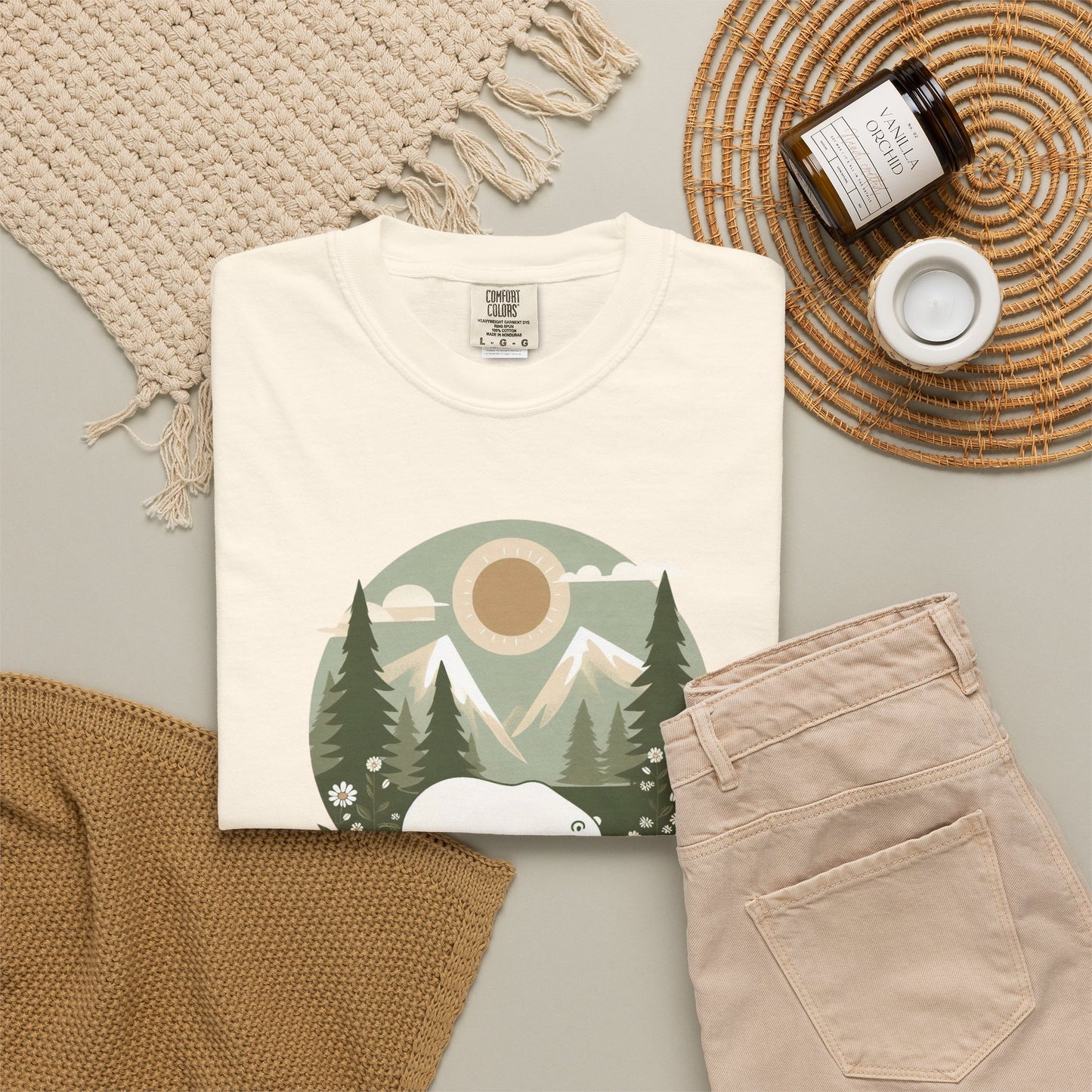 Mountain Meadow Polar Bear Tee