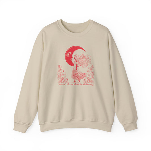 The Eternal Flame Celestial Art Sweatshirt | Storybook Den