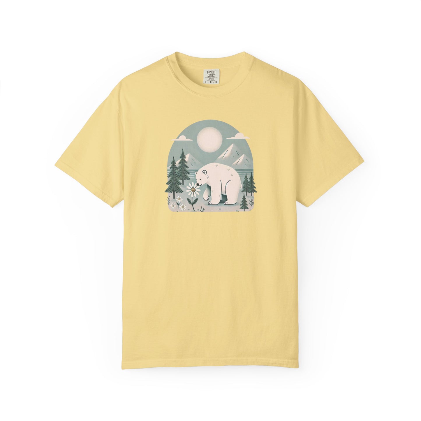 Polar Bear Meadow Comfort Colors Tee
