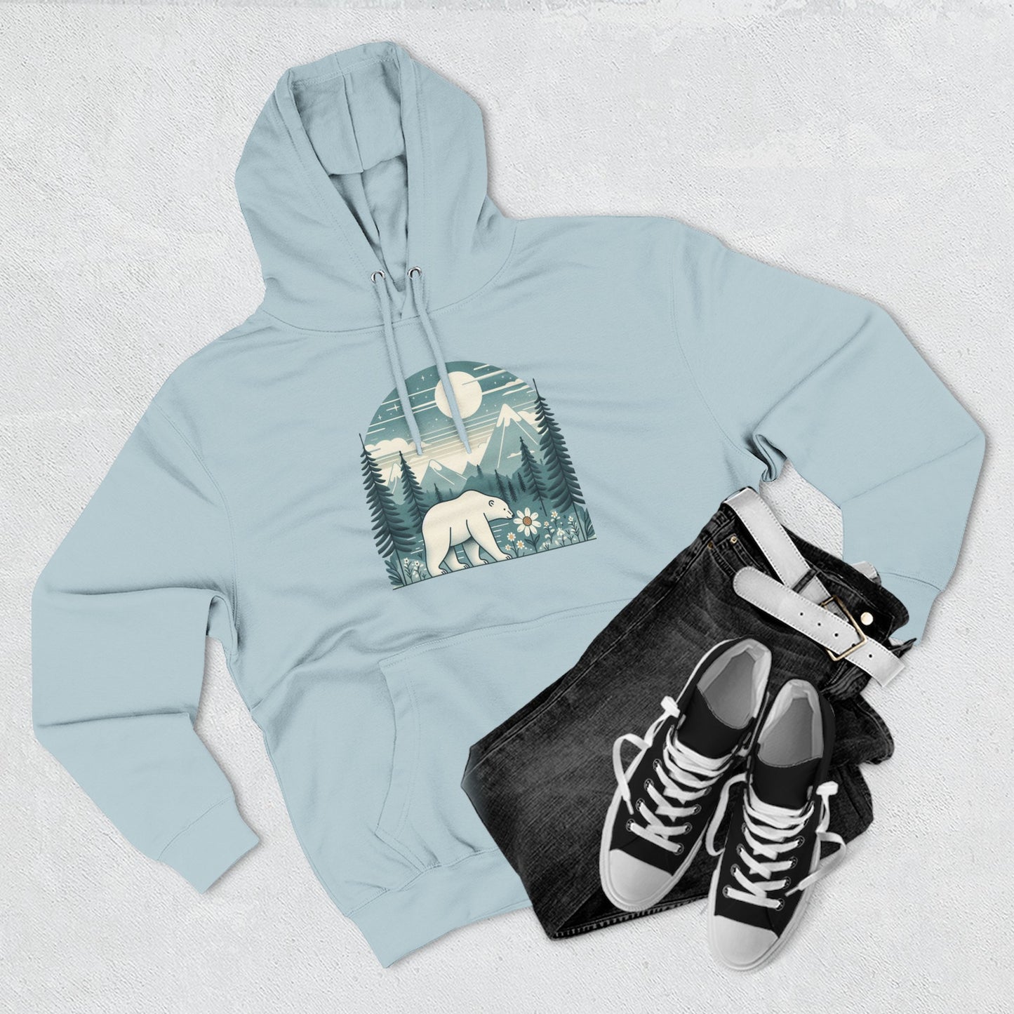 Solstice Polar Bear Hoodie