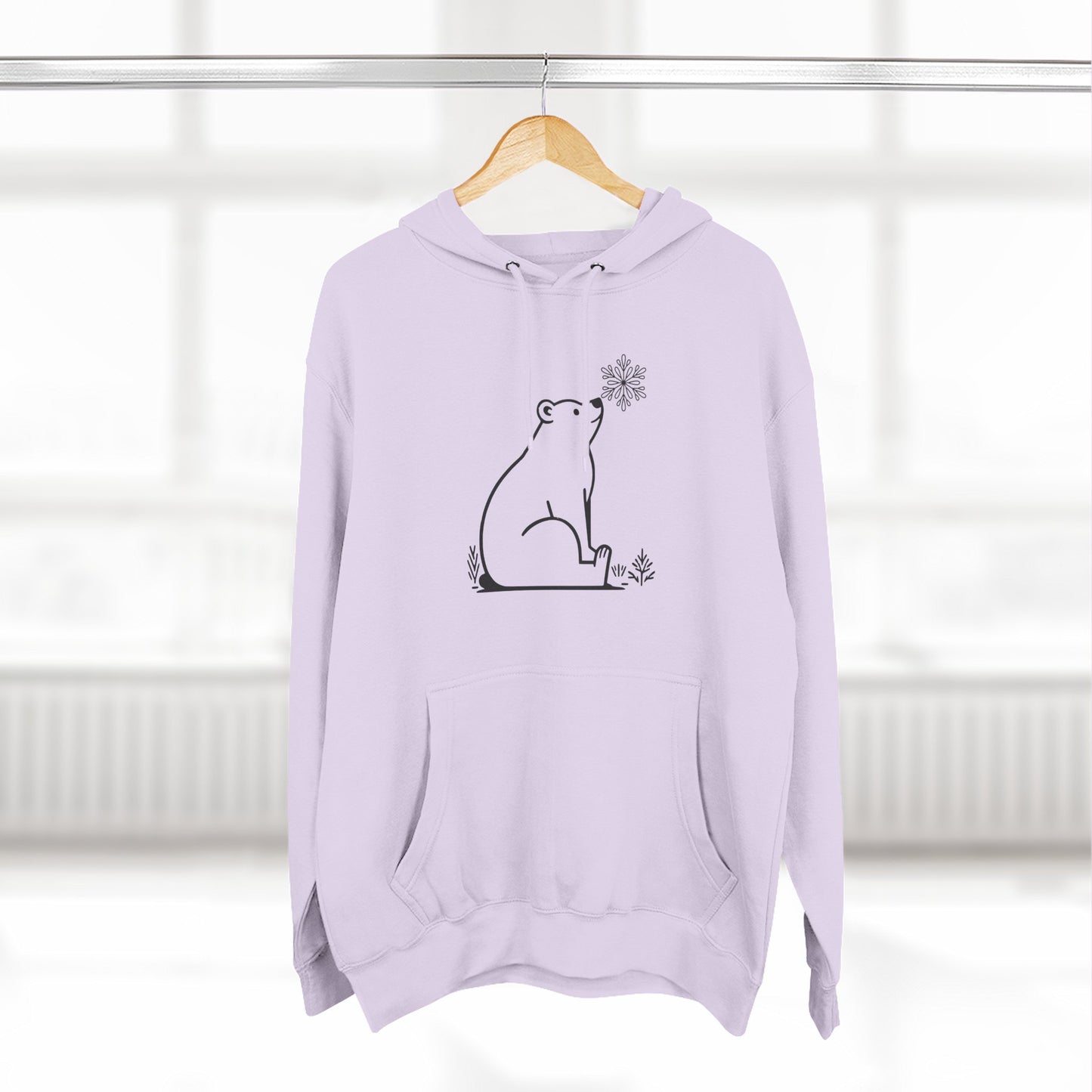 Snowflake Polar Bear Hoodie
