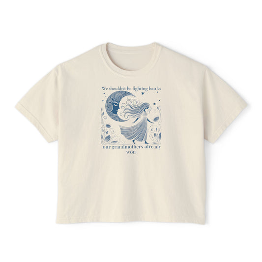 Grandmothers Legacy Celestial Boxy Tee | Signature Series