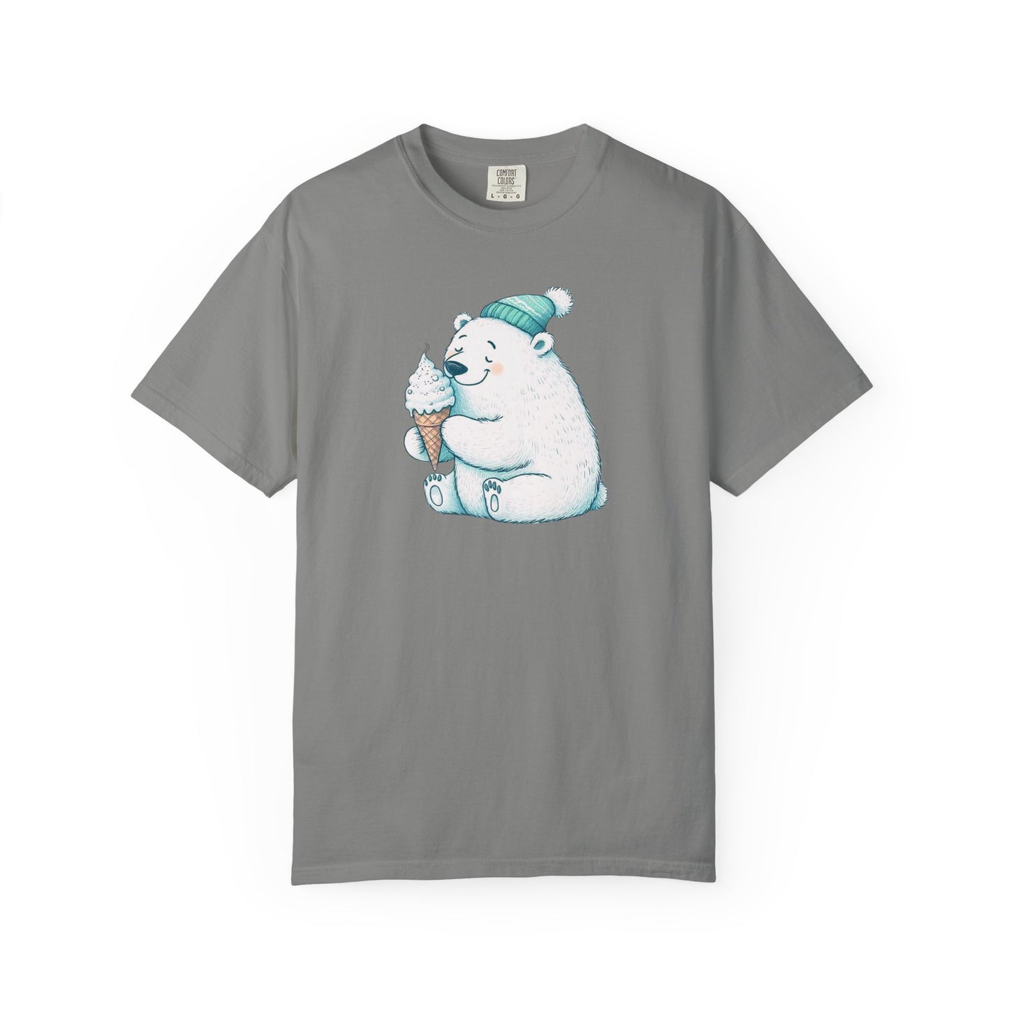 Cozy Cone Polar Bear Comfort Colors Tee