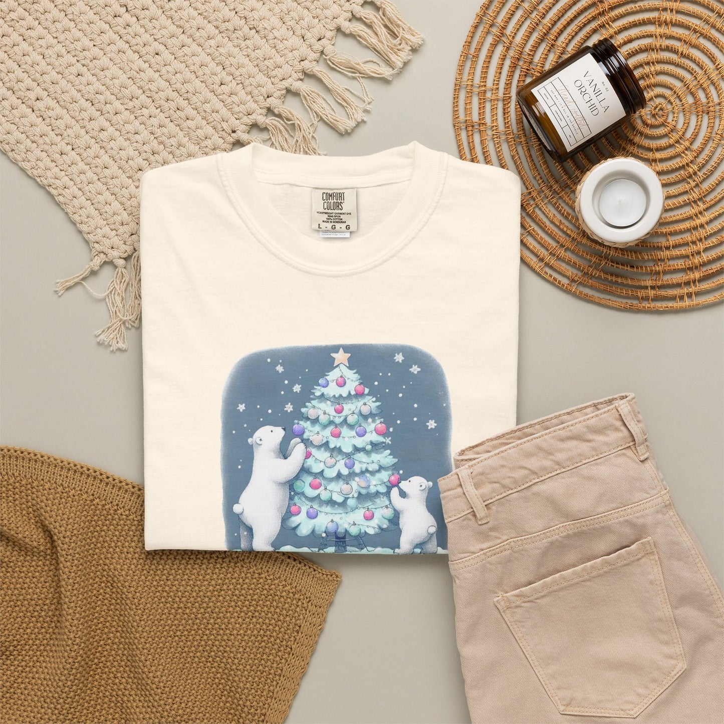Love and Joy Polar Bear Tee
