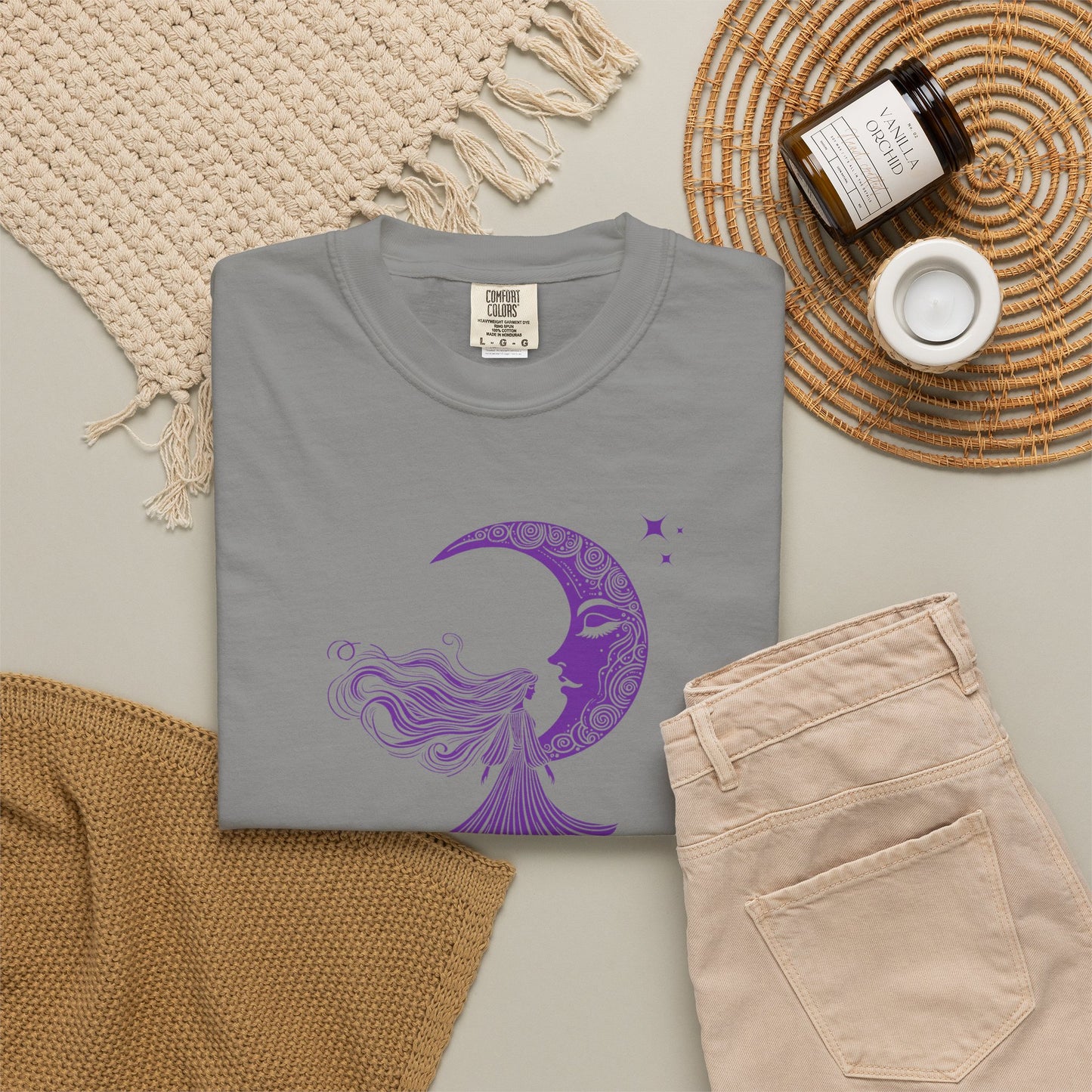 Comfort Colors She Walks With the Weight of Every Woman Silenced Tee