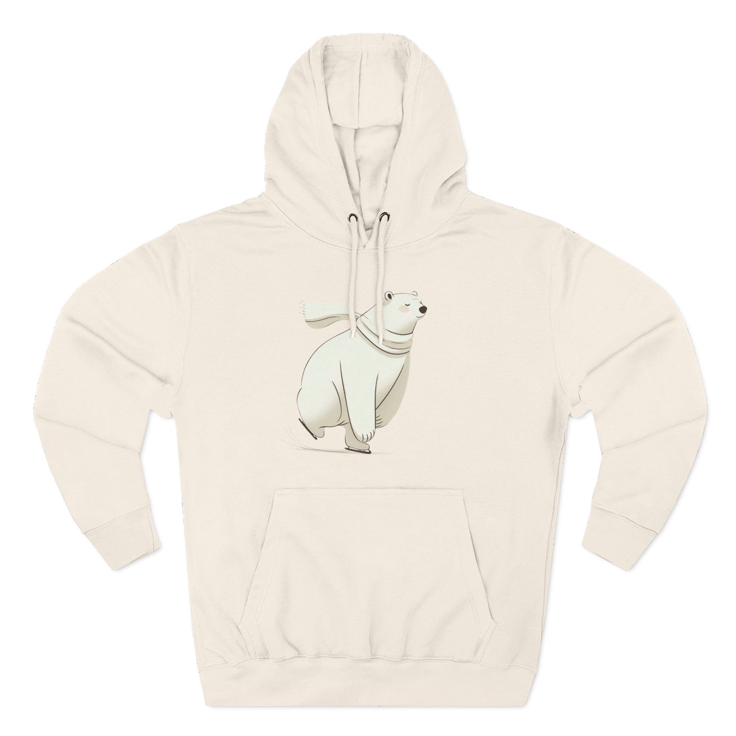 Polar Bear Skating Hoodie