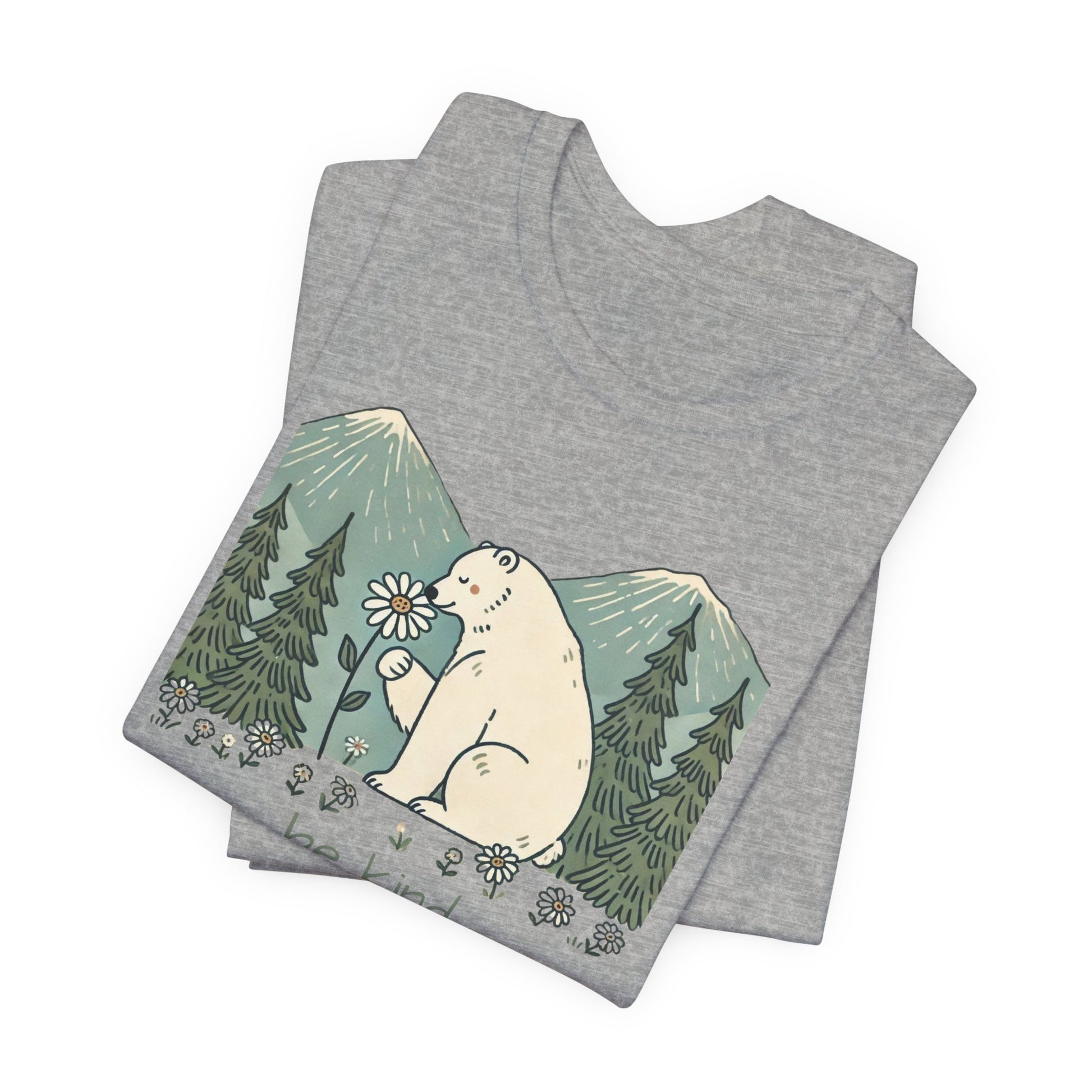 Be Kind Polar Bear Tee - Stompy Paws