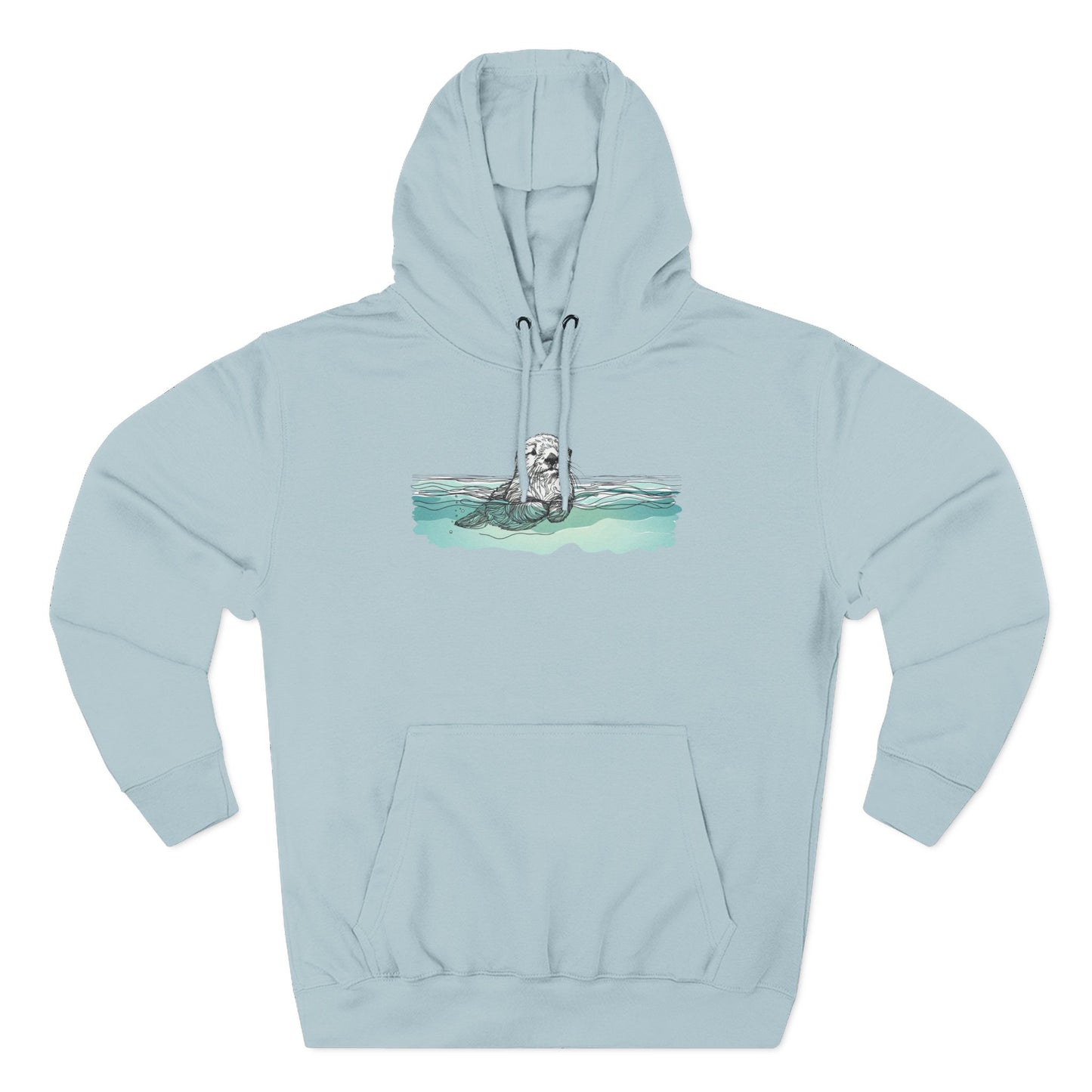 Otter in the Water Hoodie