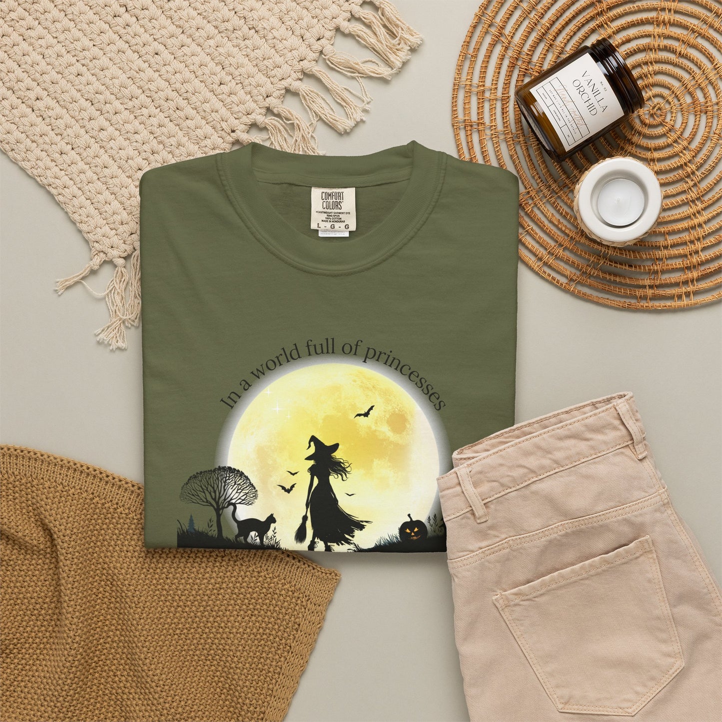 Be A Witch Comfort Colors Tee