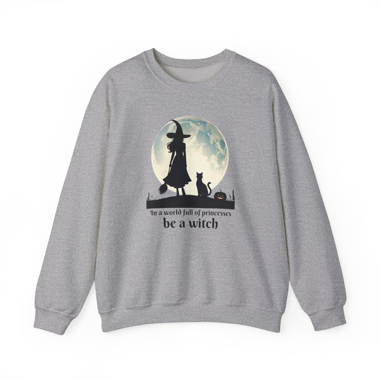 Witch's Moonlight Silhouette Sweatshirt | Mystic Den Edition