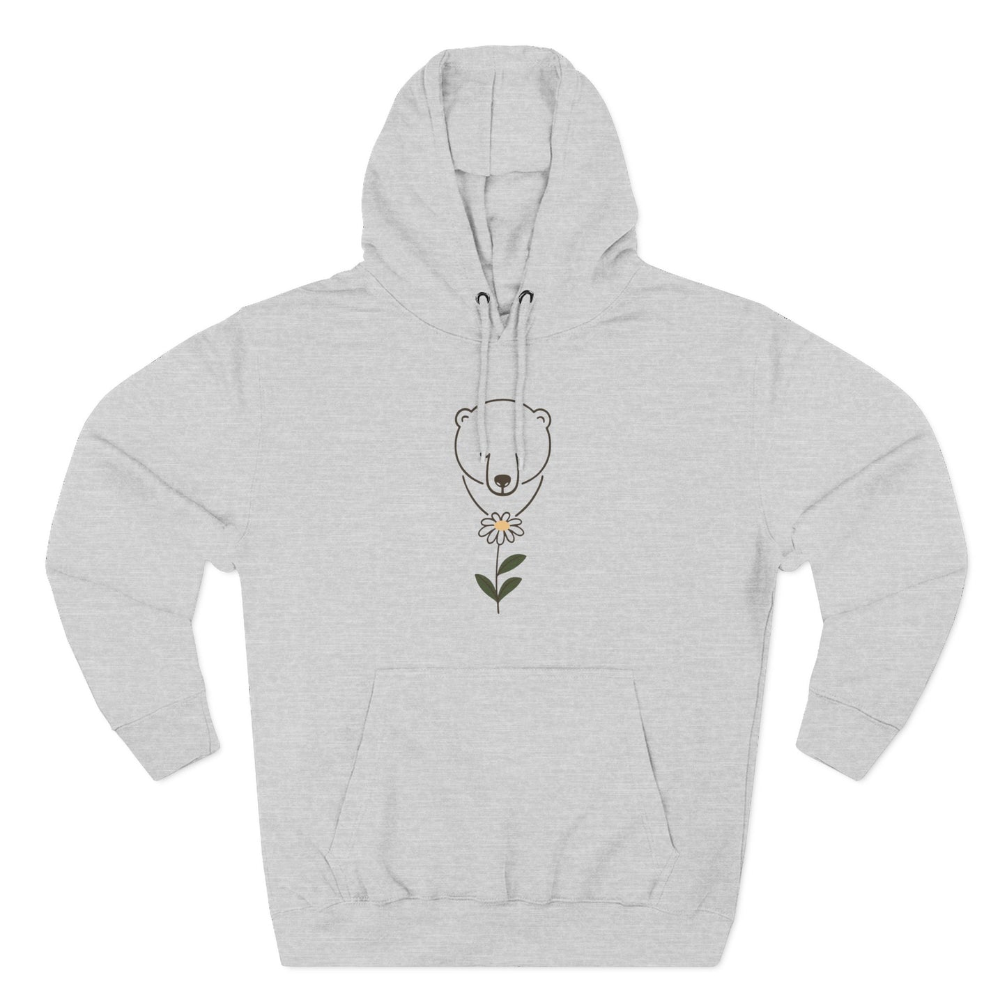 Polar Bear Daisy Hoodie