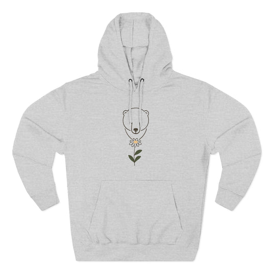 Polar Bear Daisy Hoodie