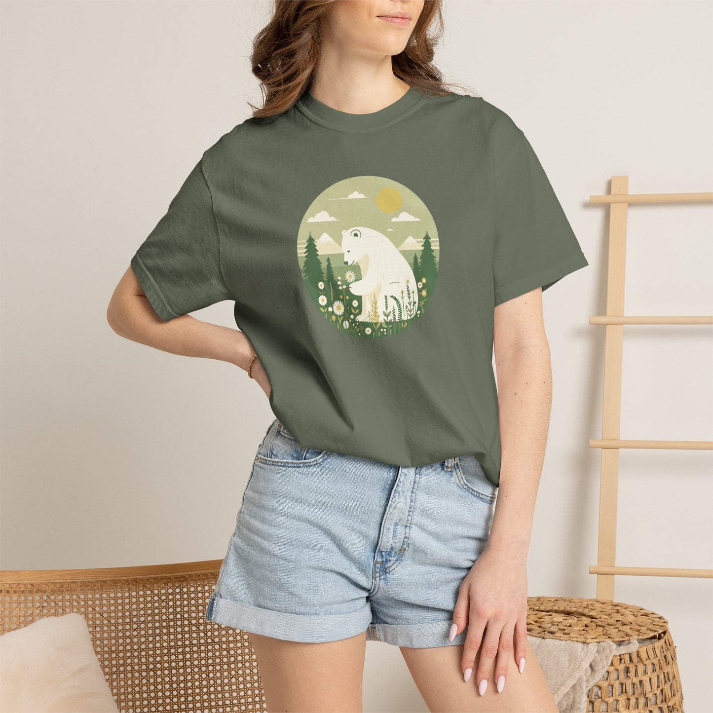 Alpine Polar Bear Tee
