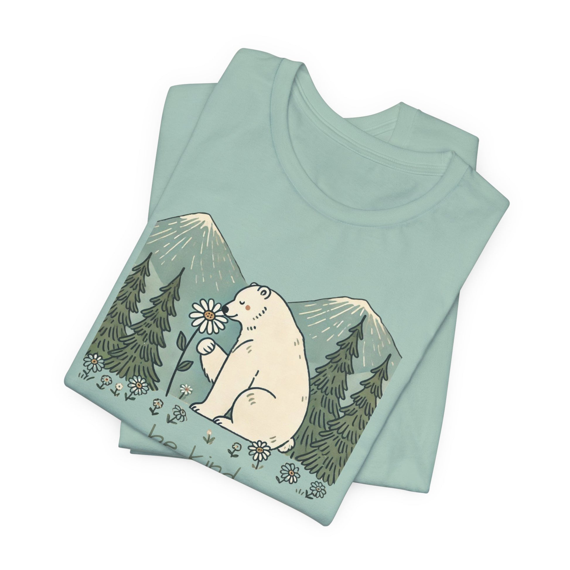 Be Kind Polar Bear Tee - Stompy Paws