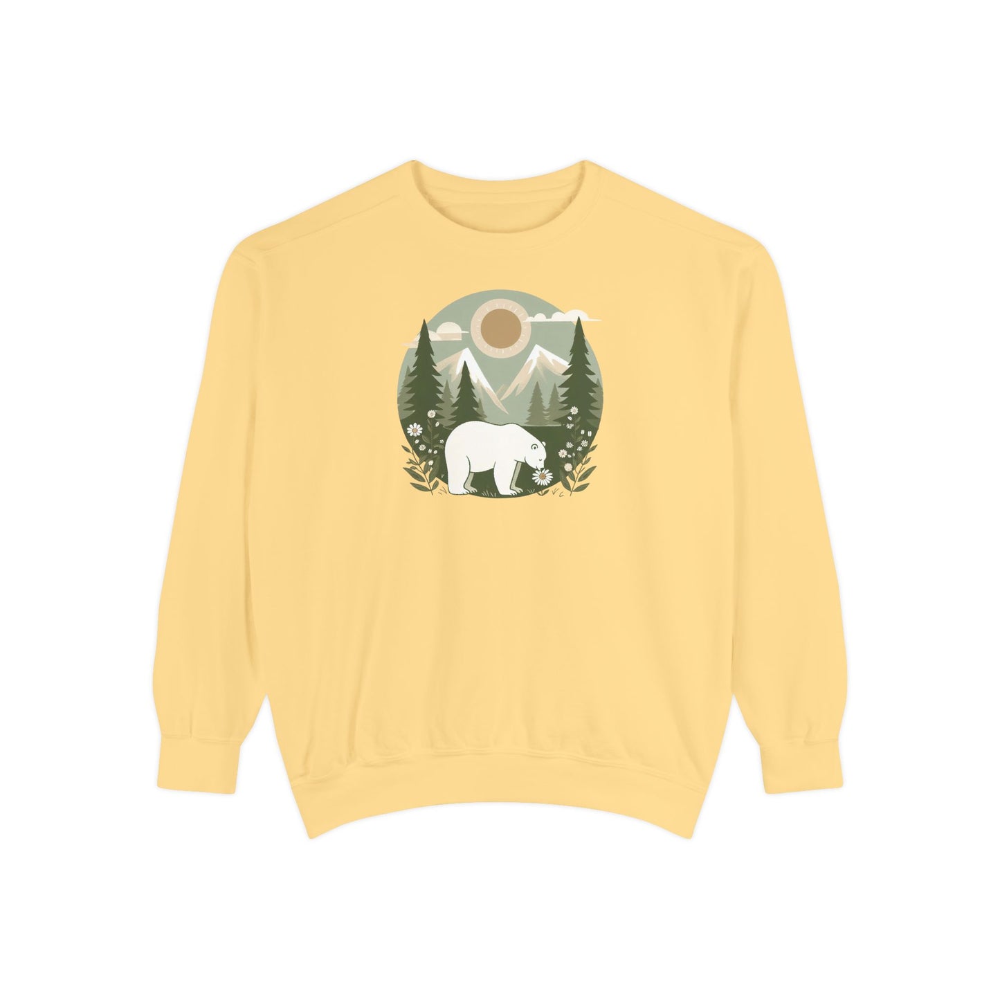 Polar Bear Evergreen Sweatshirt