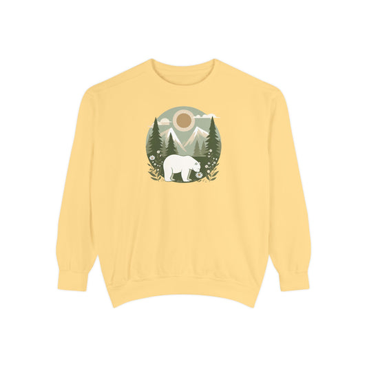Polar Bear Evergreen Sweatshirt