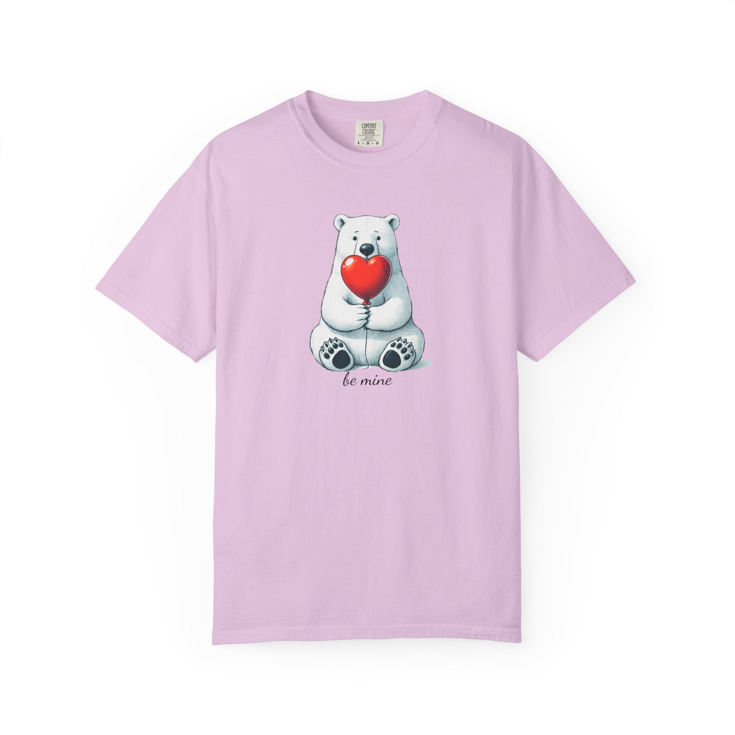 Be Mine Polar Bear Comfort Colors Tee