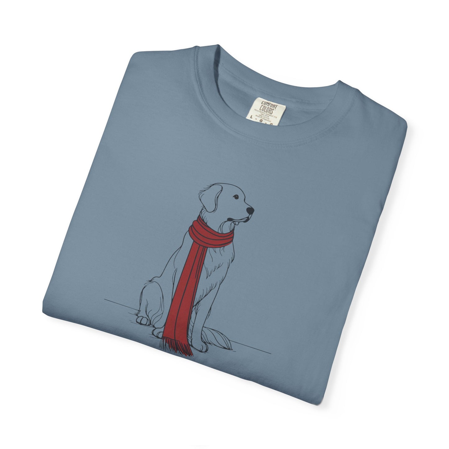 Minimalist Winter Dog Comfort Colors Tee