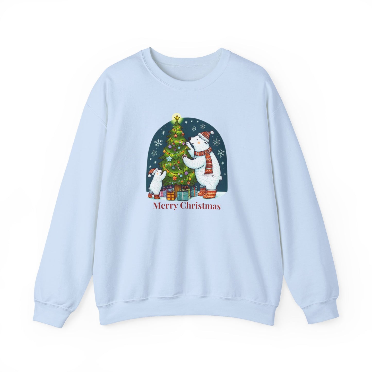 Merry Christmas Polar Bear Sweatshirt