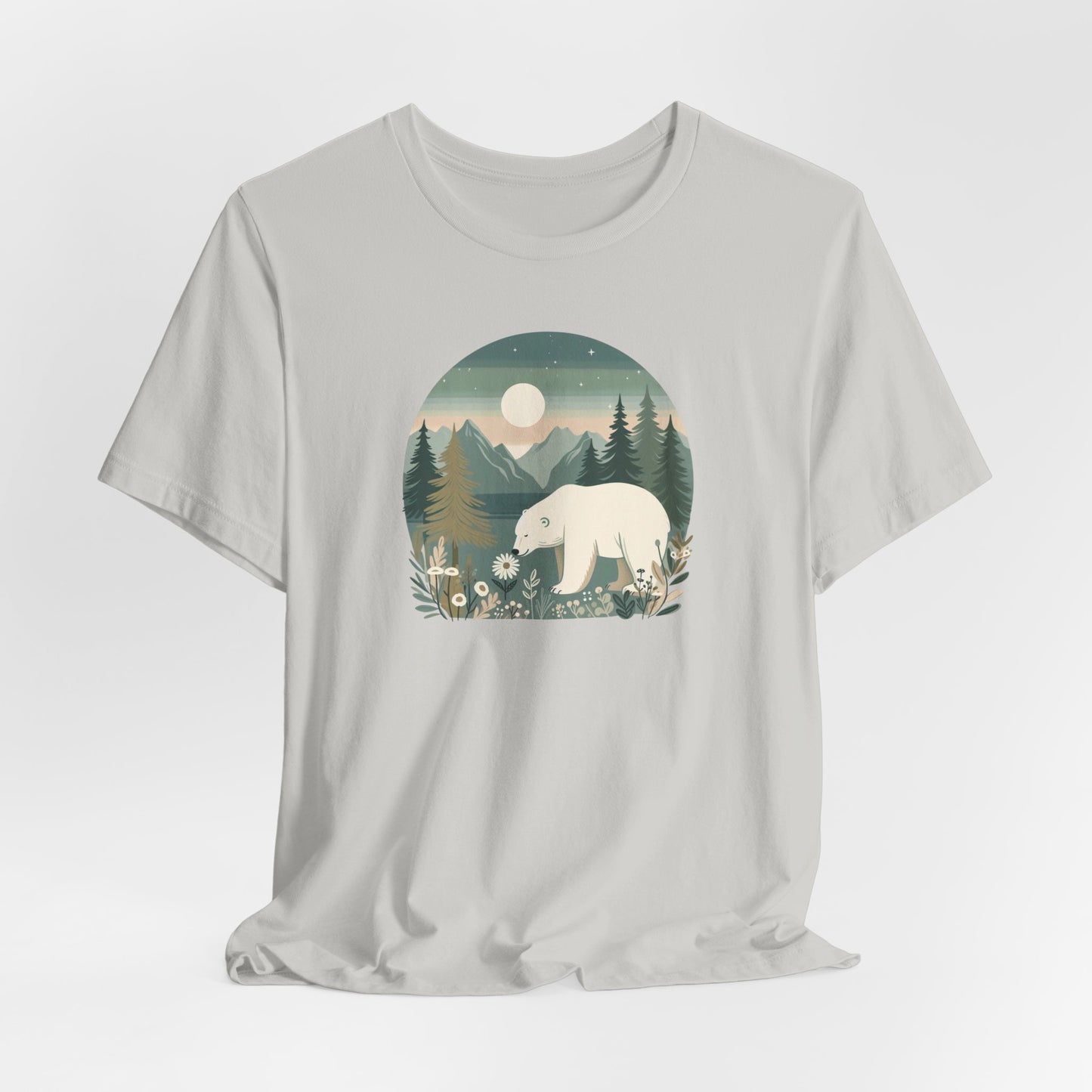 Moonlight Polar Bear Premium Tee | Polar Den Edition