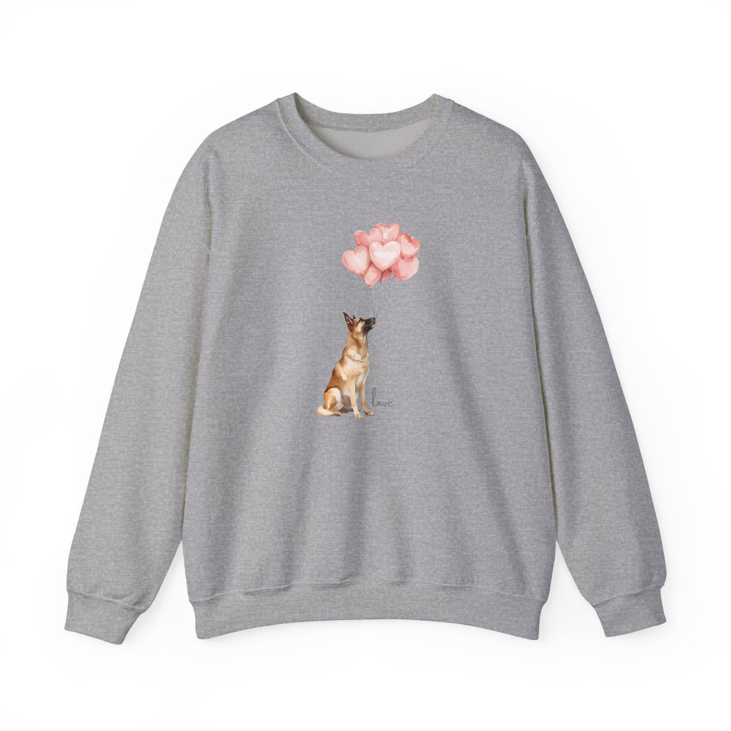 The Infinite Affection German Shepherd Art Sweatshirt | Storybook Den