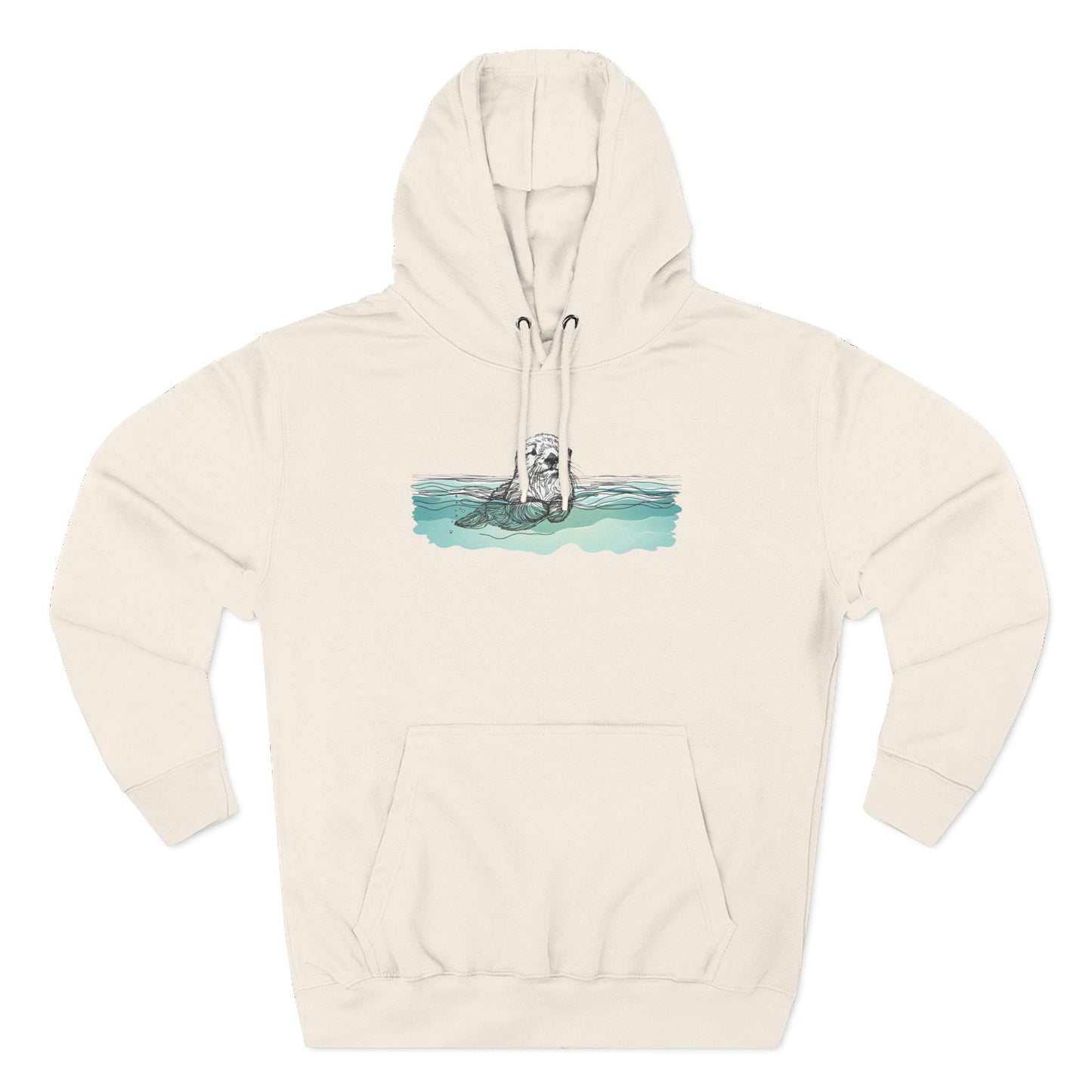 Otter in the Water Hoodie