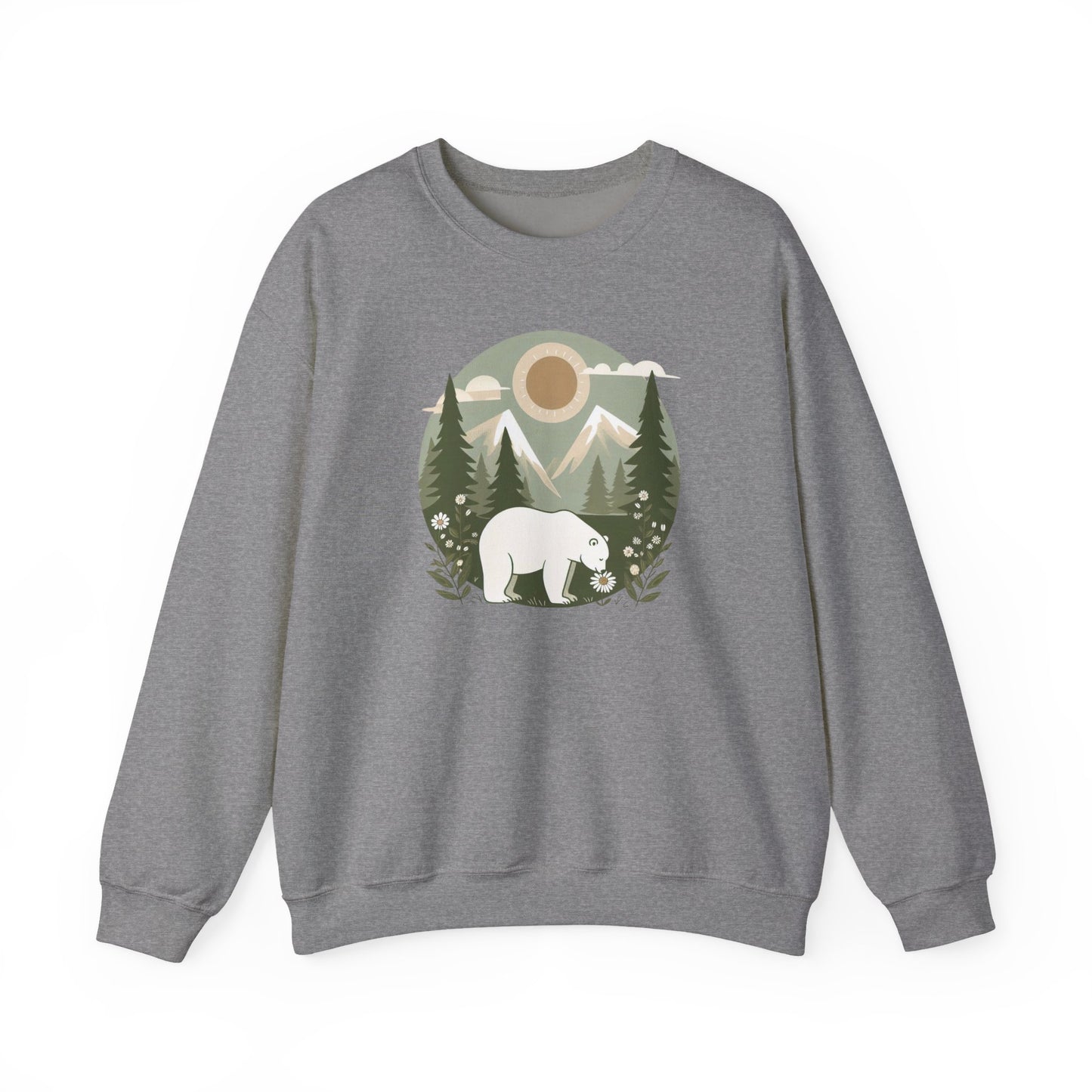 Polar Peace Sweatshirt | Vintage Meadow Edition