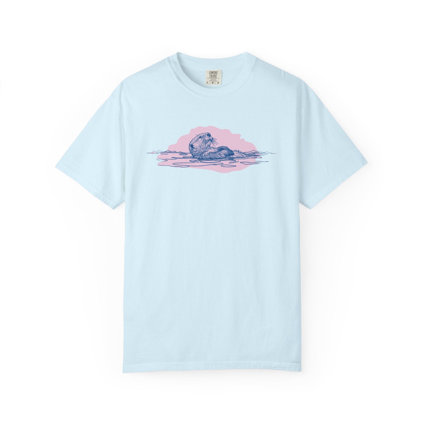 Coastal Otter Comfort Colors Tee