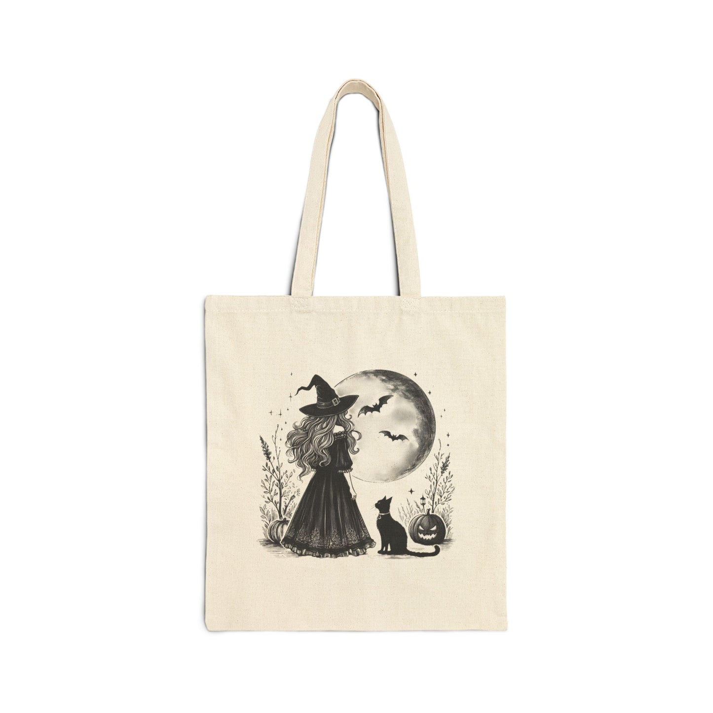 Moonlit Witch Tote Bag