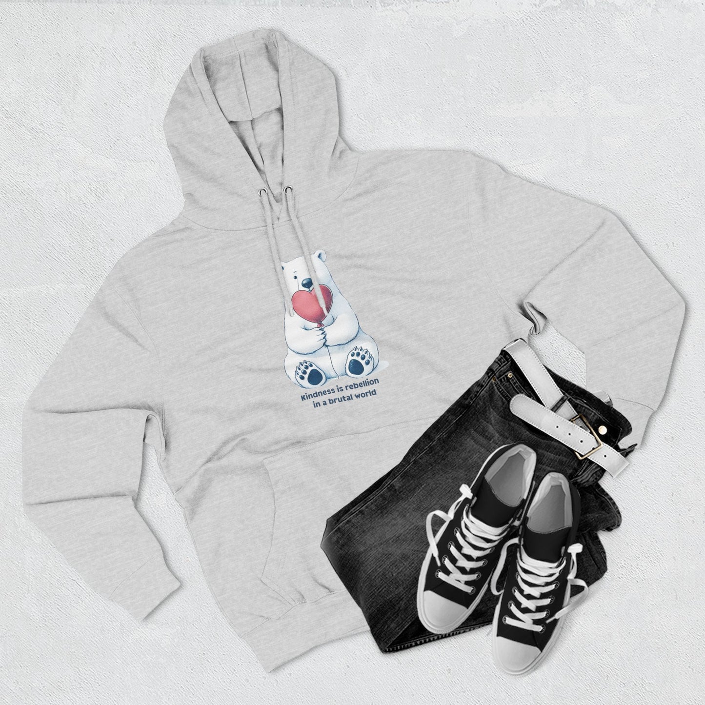 Polar Bear Kindness Hoodie