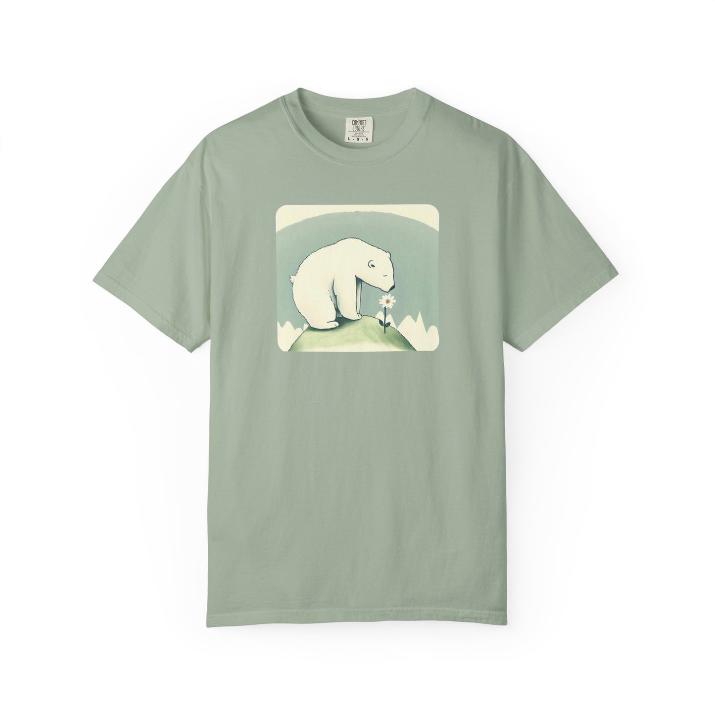 Polar Bear Wildflower Sweatshirt