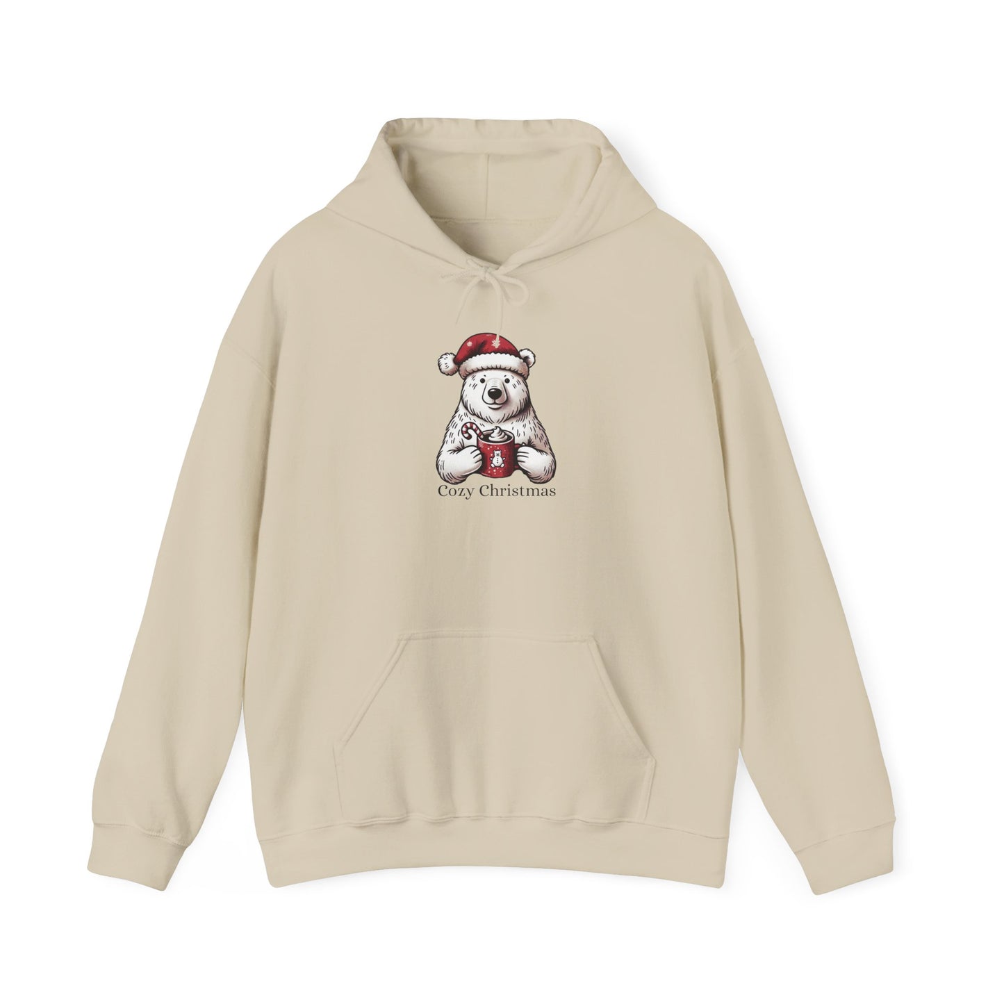 Cozy Christmas Polar Bear Hoodie