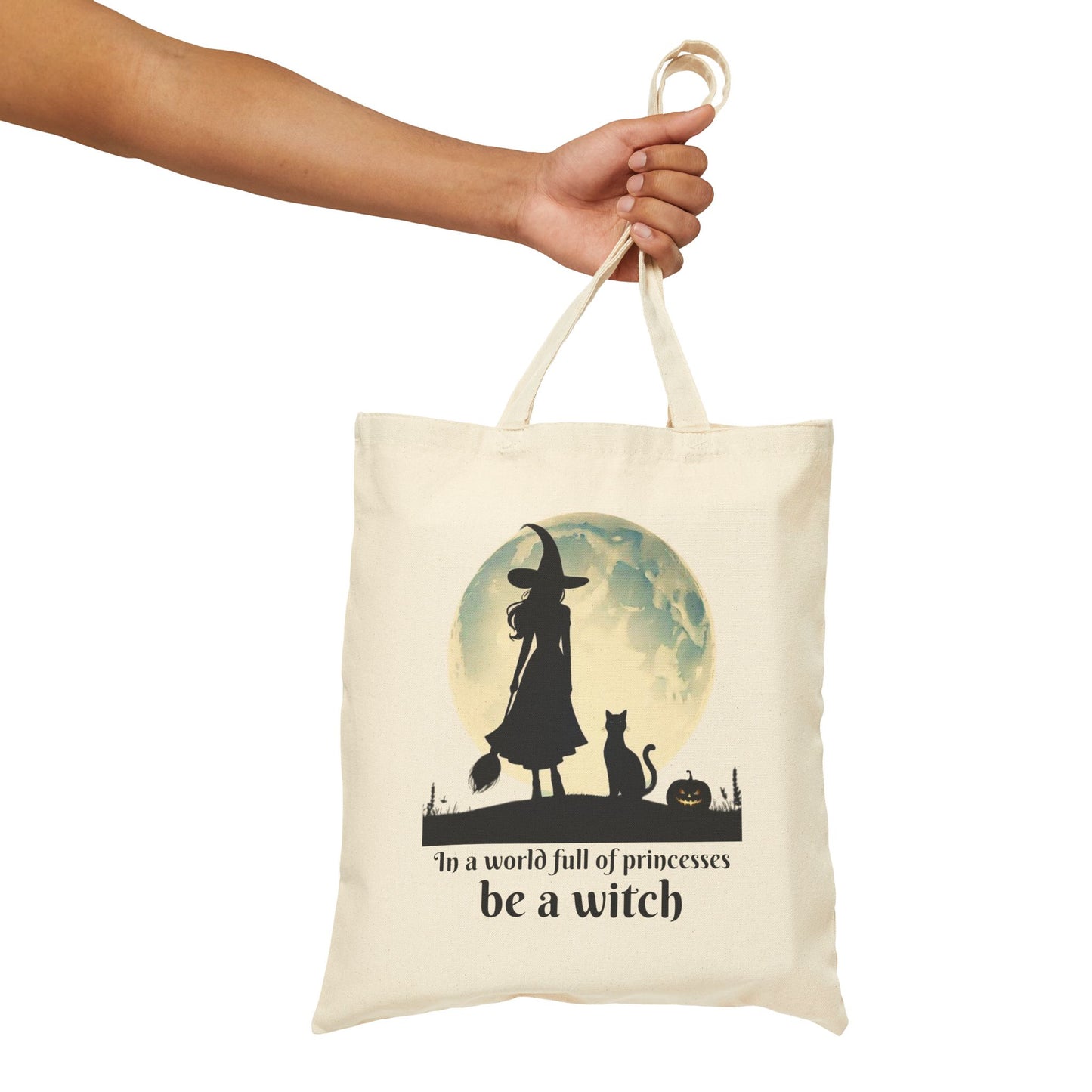 Be a Witch Tote Bag | Witchcore Canvas Tote