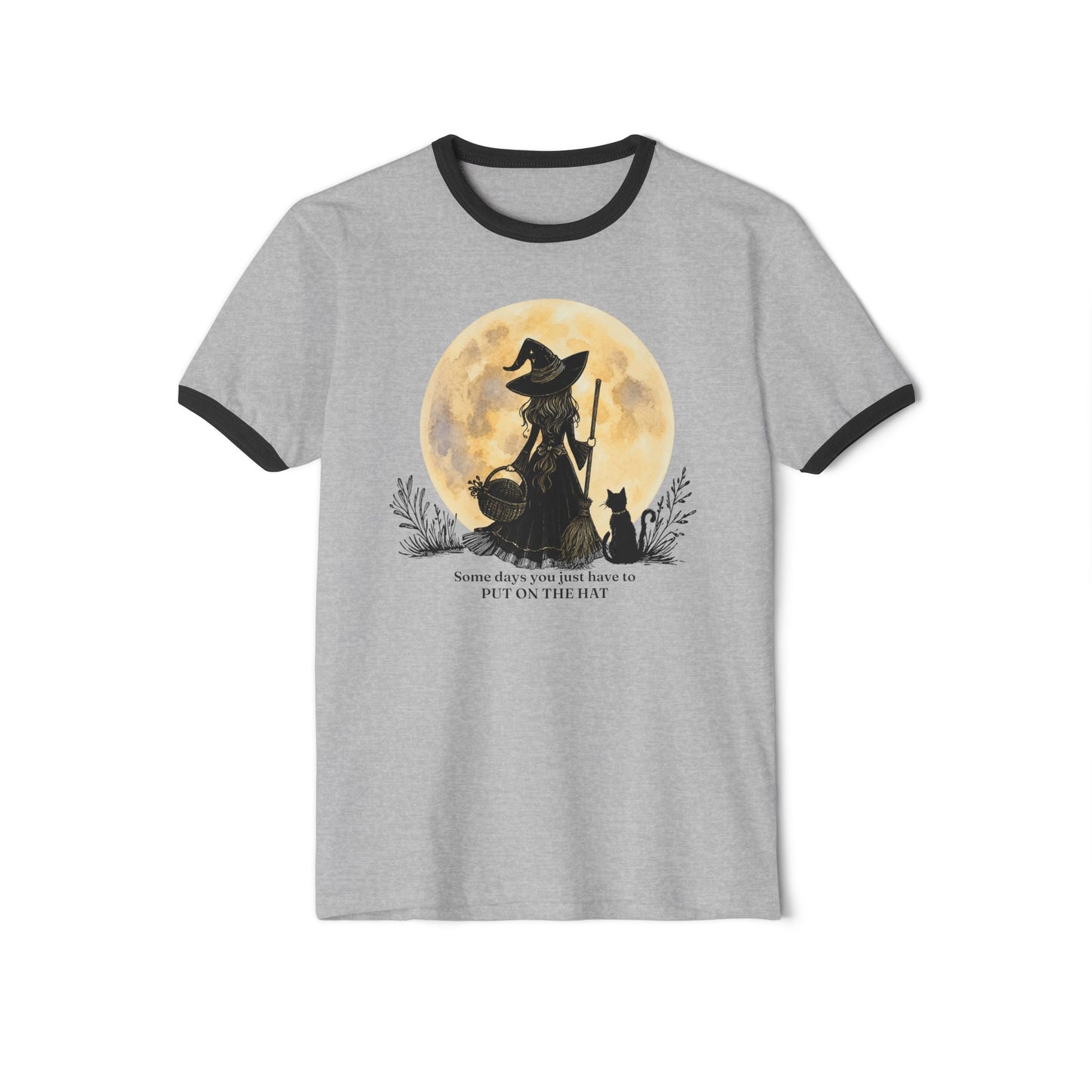 Some Days You Just Have to Put on the Hat | Comfort Colors® Witch Graphic T-Shirt