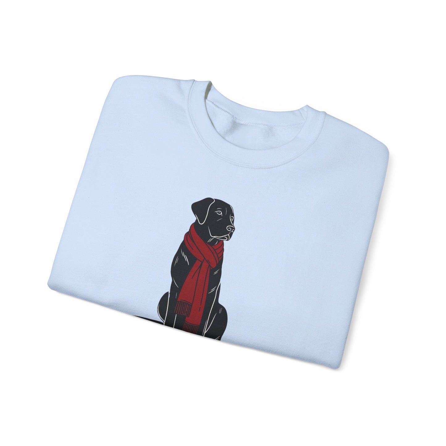 Black Lab Winter Dog Sweatshirt